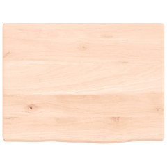 OMAXI Koupelnová deska 40 x 30 x 2 cm neošetřené masivní dřevo 831684