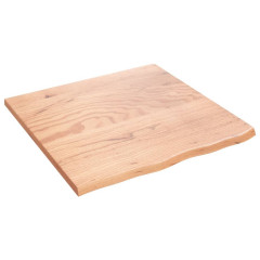 OMAXI Koupelnová deska světle hnědá 60 x 60 x 2 cm ošetřený masiv 832858