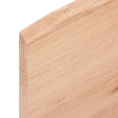 OMAXI Koupelnová deska světle hnědá 60 x 60 x 2 cm ošetřený masiv 832858