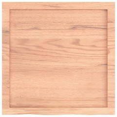OMAXI Koupelnová deska hnědá 60x60x(2-6) cm ošetřený masivní dřevo 832872