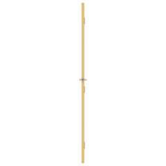 OMAXI Interiérové dveře úzké zlaté 93x201,5 cm tvrzené sklo a hliník 136885