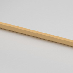 OMAXI Interiérové dveře úzké zlaté 93x201,5 cm tvrzené sklo a hliník 136885