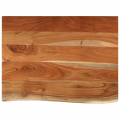 OMAXI Koupelnová deska 70x60x2,5 cm obdélník masivní akáciové dřevo 089860
