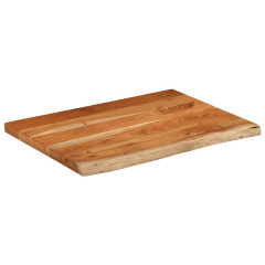 OMAXI Koupelnová deska 70x60x2,5 cm obdélník masivní akáciové dřevo 089860