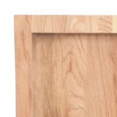 OMAXI Koupelnová deska hnědá 100x50x(2-6) cm ošetřený masivní dřevo 833084