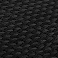 OMAXI Balkonové zástěny 10 ks černé 255 x 19 cm polyratan 431423