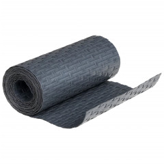 OMAXI Balkonové zástěny 5 ks antracitové 255 x 19 cm polyratan 431331