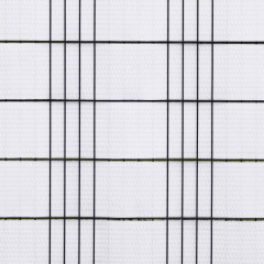 OMAXI Balkonové zástěny 5 ks bílé 255 x 19 cm polyratan 431355