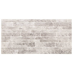 OMAXI 3D nástěnné panely 10 ks světle šedé 100 x 50 cm EPS 637056