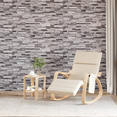 OMAXI 3D nástěnné panely 10 ks světle šedé 100 x 50 cm EPS 637070