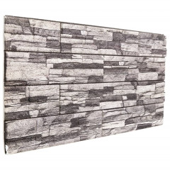 OMAXI 3D nástěnné panely 10 ks světle šedé 100 x 50 cm EPS 637070