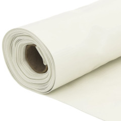 OMAXI Balkonová zástěna bílá 400 x 120 cm PVC 878563