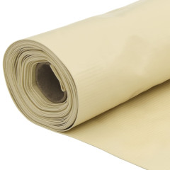 OMAXI Balkonová zástěna krémová 500 x 120 cm PVC 878501