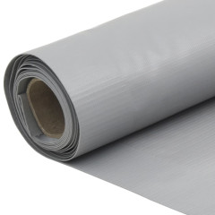 OMAXI Balkonová zástěna šedá 400 x 120 cm PVC 878426