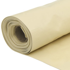 OMAXI Balkonová zástěna krémová 400 x 90 cm PVC 878006