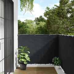 OMAXI Balkonová zástěna antracitová 600 x 120 cm PVC 878372