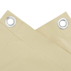 OMAXI Balkonová zástěna krémová 600 x 90 cm PVC 878020