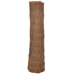 OMAXI Zahradní plot z mlází 400 x 100 cm 914310