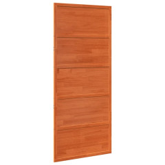 OMAXI Posuvné dveře voskově hnědé 90 x 208 cm masivní borové dřevo 823015