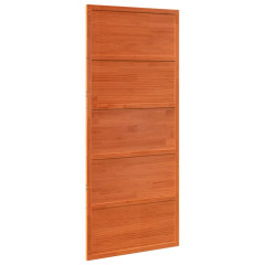 OMAXI Posuvné dveře voskově hnědé 90 x 208 cm masivní borové dřevo 823015
