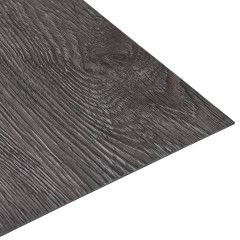 OMAXI Samolepicí podlahové desky 5,11 m² PVC hnědé 826592
