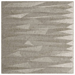 OMAXI Nástěnné panely 12 ks betonové 50 x 50 cm XPS 3 m² kámen 547545
