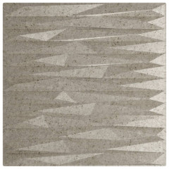 OMAXI Nástěnné panely 12 ks betonové 50 x 50 cm XPS 12 m² kámen 547569