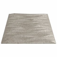 OMAXI Nástěnné panely 12 ks betonové 50 x 50 cm XPS 12 m² kámen 547569