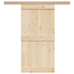 OMAXI Sada příslušenství pro posuvné dveře 200 cm slitina hliníku 849527