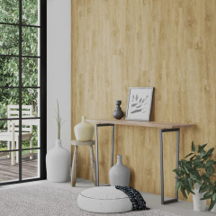 OMAXI Nástěnné panely vzhled dřeva hnědé PVC 2,06 m² 681142