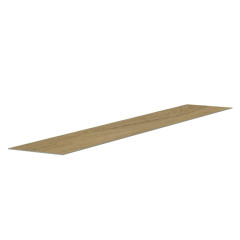 OMAXI Nástěnné panely vzhled dřeva hnědé PVC 2,06 m² 681142