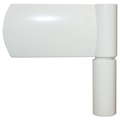 OMAXI Vchodové dveře antracitové 110 x 210 cm hliník a PVC 777234