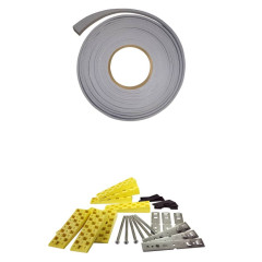 OMAXI Vchodové dveře antracitové 110 x 210 cm hliník a PVC 777234