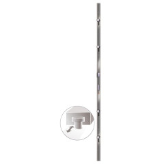 OMAXI Vchodové dveře antracitové 108 x 200 cm PVC 777425