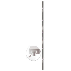 OMAXI Vchodové dveře bílé 108 x 208 cm PVC 777494
