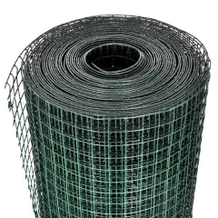 OMAXI Pletivo ke kurníku pozinkované PVC vrstva 10 x 1 m zelené 852698