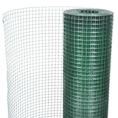 OMAXI Pletivo ke kurníku pozinkované PVC vrstva 10 x 1 m zelené 852698
