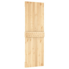 OMAXI Posuvné dveře s kováním 70 x 210 cm masivní borové dřevo 082700