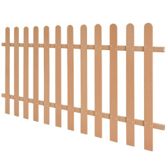 OMAXI Laťkový plot WPC 200 x 100 cm 568513