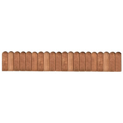OMAXI Trávníkový lem hnědý 120 cm impregnované borové dřevo 853628