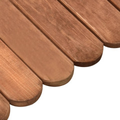 OMAXI Trávníkový lem hnědý 120 cm impregnované borové dřevo 853628