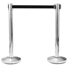 OMAXI Zahrazovací pás 200 cm černý 803777