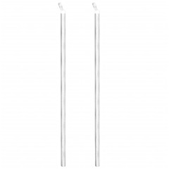 OMAXI Drátěné pletivo se sloupky a kolíky pozinkovaná ocel 25 x 1,5 m 911609