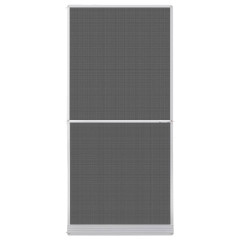 OMAXI Dveřní síť proti hmyzu s panty bílý rám 100 x 215 cm 914525