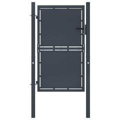 OMAXI Zahradní branka ocel 100 x 200 cm antracitová 738022