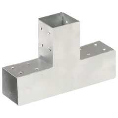 OMAXI Trámová spojka 4 ks ve tvaru T pozinkovaný kov 71 x 71 mm 833781