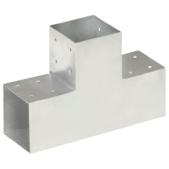 OMAXI Trámová spojka 4 ks ve tvaru T pozinkovaný kov 101 x 101 mm 834023