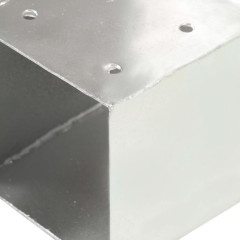 OMAXI Trámová spojka 4 ks ve tvaru T pozinkovaný kov 101 x 101 mm 834023