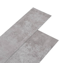 OMAXI Podlahová krytina PVC 5,02 m² 2 mm samolepicí zemitě šedá 997933