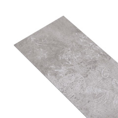 OMAXI Podlahová krytina PVC 5,02 m² 2 mm samolepicí zemitě šedá 997933